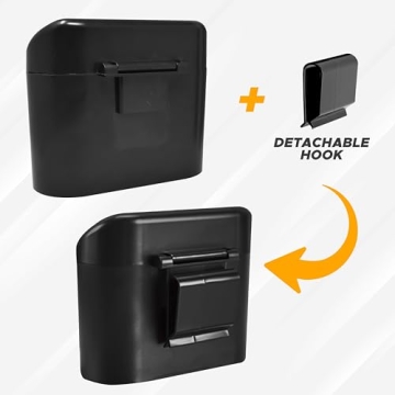 EcoNour Mini Car Trash Can | Compact & Versatile Solution