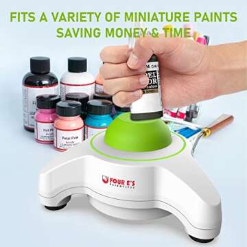 Mini Vortex Mixer for Paint and Nail Polish - 5600 RPM