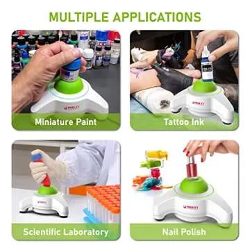 Mini Vortex Mixer for Paint and Nail Polish - 5600 RPM