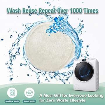 Wegreeco Reusable Makeup Remover Pads - Eco-Friendly Cotton Pads