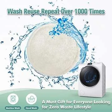 Wegreeco Reusable Makeup Remover Pads - Eco-Friendly Cotton Pads