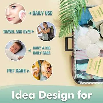 Wegreeco Reusable Makeup Remover Pads - Eco-Friendly Cotton Pads
