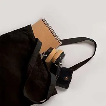 Ecoright Aesthetic Canvas Tote Bag for Women, Reusable Cotton Tote Bag for Grocery, Shopping, Beach & Daily Use