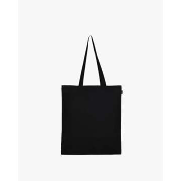 Ecoright Aesthetic Canvas Tote Bag for Women, Reusable Cotton Tote Bag for Grocery, Shopping, Beach & Daily Use