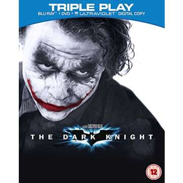 The Dark Knight (Blu-ray + DVD) [2008] [Region Free]