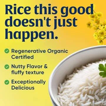 Organic Basmati Rice – Lundberg White Rice, Fluffy & Aromatic