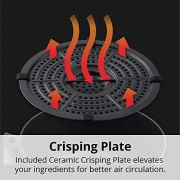 Aria Air Fryer RAF-595 - Compact 2Qt Air Fryer