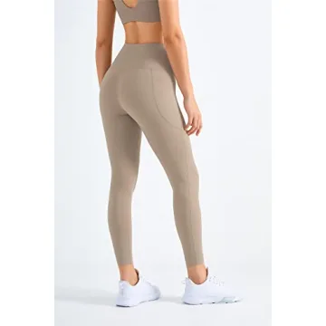 altiland No Front Seam Workout Leggings for Women