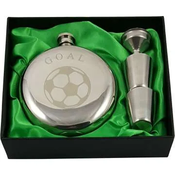 Soccer Flask Gift Set for Fans and Players