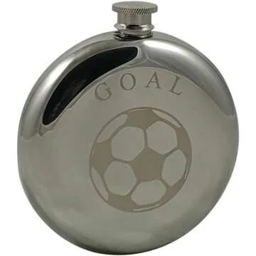 Soccer Flask Gift Set for Fans and Players