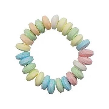 Colorful Edible Candy Bracelets and Necklaces for Kids