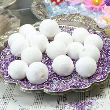 Meyer Imports White Spun Cotton Balls - Ideal for Crafts