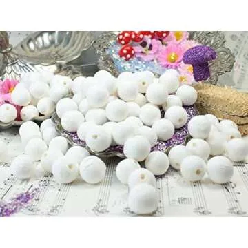 Meyer Imports White Spun Cotton Balls - Ideal for Crafts