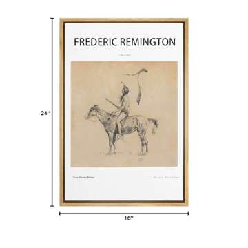 Stunning Native American Vintage Canvas Print