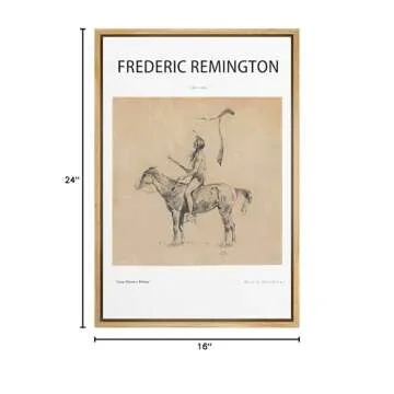 Stunning Native American Vintage Canvas Print