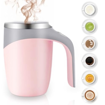 Automatic Magnetic Stirring Coffee Mug - Self Stirring Rechargeable Cup for Office