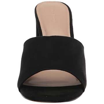 The Drop Women's Pattie High Block-Heeled Mule Sandal