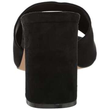 The Drop Women's Pattie High Block-Heeled Mule Sandal