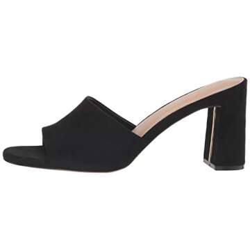 The Drop Women's Pattie High Block-Heeled Mule Sandal