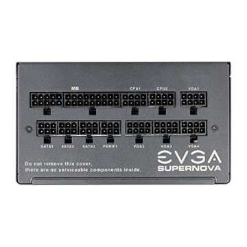 EVGA 850 G3 Power Supply - 80 Plus Gold, Modular Design