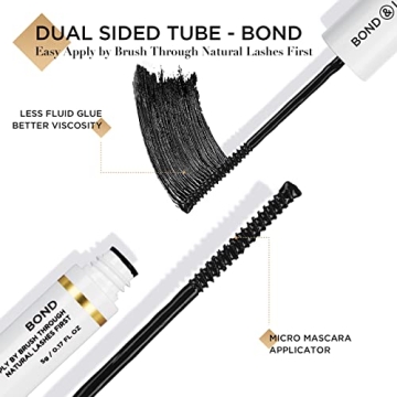 Durable LASHVIEW Cluster Lash Glue for Incredible Lash Looks