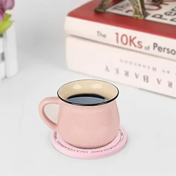 Stylish 2 Pack Bling Cup Holder Coasters for Cars