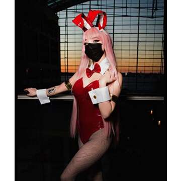 LABEAUTÉ Pink Wig - Stunning Pastel Anime Cosplay Wig