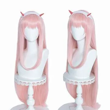 LABEAUTÉ Pink Wig - Stunning Pastel Anime Cosplay Wig