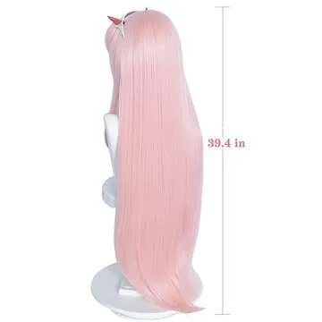 LABEAUTÉ Pink Wig - Stunning Pastel Anime Cosplay Wig