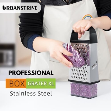Urbanstrive Cheese Grater with Container - Multi-Purpose!
