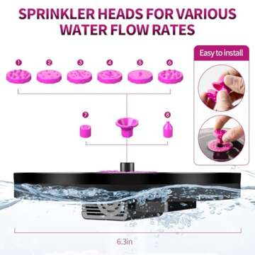 Solar Bird Bath Fountain Pump for Vibrant Outdoor Spaces