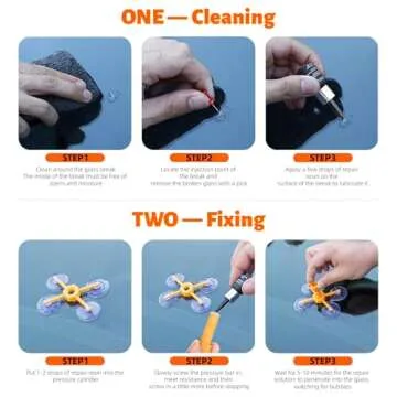 LOMEEN Windshield Repair Kit for Quick and Easy Fixes