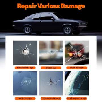 LOMEEN Windshield Repair Kit for Quick and Easy Fixes