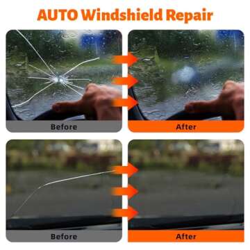 LOMEEN Windshield Repair Kit for Quick and Easy Fixes