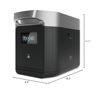 EcoFlow Delta Max Smart Battery - 2016Wh Portable Power Solution
