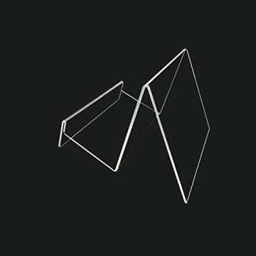 5 Pack Clear Acrylic Wallet Display Stands for Wallets and Cards