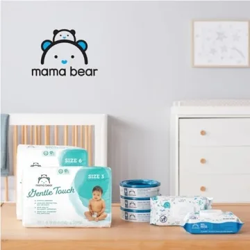 Mama Bear Gentle Touch Diapers - Hypoallergenic & Eco-Friendly