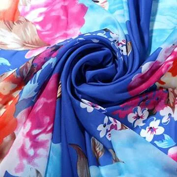 Ayliss Womens Swimwear Chiffon Cover-Up Sarong for Summer