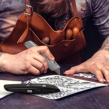 Heavy Duty Utility Knife Set with Ergonomic Design and Sharp Blades