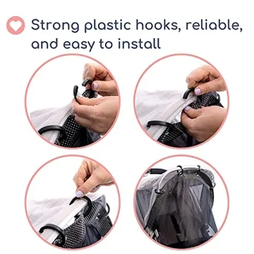 Adjustable SPF 30+ Stroller Sun Shade by IntiMom