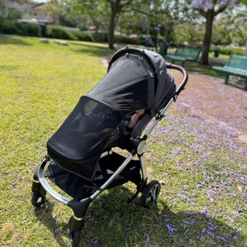 Adjustable SPF 30+ Stroller Sun Shade by IntiMom