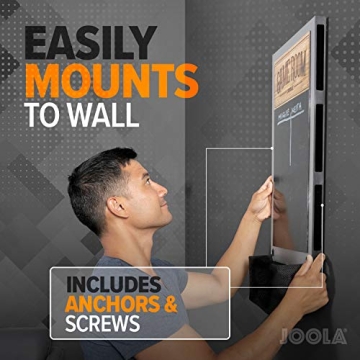 JOOLA Game Room Organizer with Paddle Holder and Scoreboard