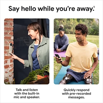 Smart Google Nest Doorbell (Battery) - Ivy for Your Home