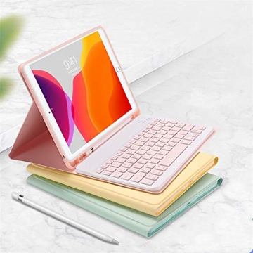 YEEHi Keyboard Case for 10.2 Inch iPad 9th Generation 2021/8th Gen 2020/7th Gen 2019/Air 3 2019/iPad...