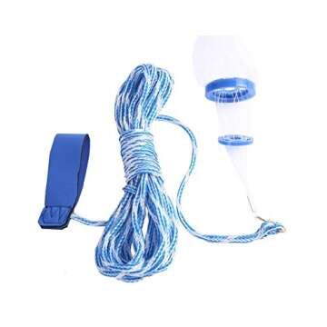 YaeMarine American Saltwater Fishing Cast Net 6FT Radius Bait Trap Fish with Real Lead Sinker