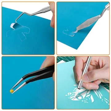 Famomatk 23PCS Weeding Tools Set for Crafting Excellence