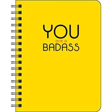 You Are a Badass Deluxe Organizer 17-Month 2022-2023 Monthly/Weekly Planner Cale