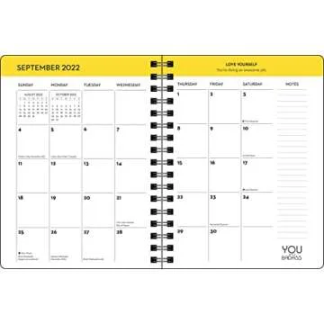 You Are a Badass Deluxe Organizer 17-Month 2022-2023 Monthly/Weekly Planner Cale