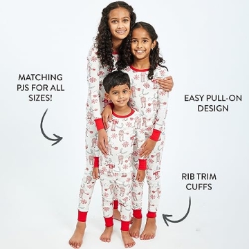 Family Holiday Pajamas Set - Organic Cotton for All