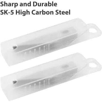 DIYSELF Craft Hobby Knife Set with Blades and Ruler